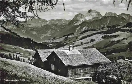 AK / Ansichtskarte  Saanenmoeser_BE Landschaftspanorama Berner Alpen