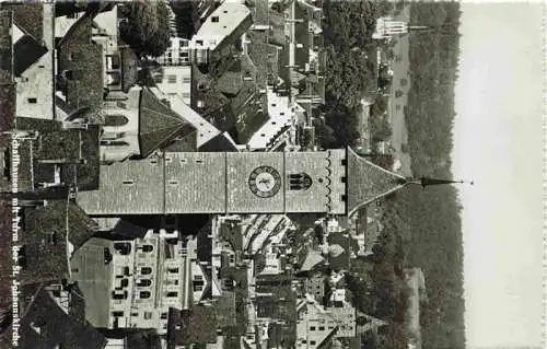 AK / Ansichtskarte  Schaffhausen__SH Stadtbild mit Turm der St. Johannskirche