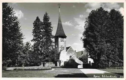 AK / Ansichtskarte  SPIEZ_Thunersee_BE Schlosskirche