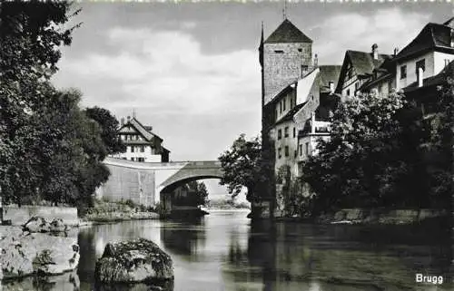 AK / Ansichtskarte  Brugg_AG Aarepartie