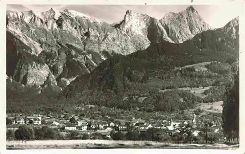 AK / Ansichtskarte  Maienfeld_Mayenfeld_GR Panorama mit Falknis