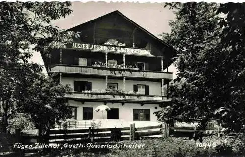 AK / Ansichtskarte  Fuegen_Zillertal_Tirol_AT Gasthaus Ausserladscheiter