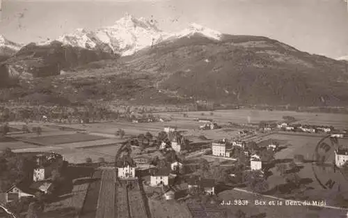 AK / Ansichtskarte  Bex-les-Bains_VD et la Dent du Midi