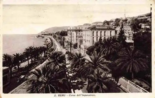 AK / Ansichtskarte 73965601 San_Remo_SANREMO_Liguria_IT Corso dell'Imperatrice