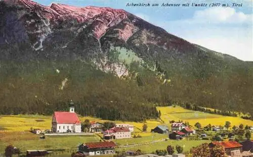 AK / Ansichtskarte  Achenkirch_Tirol_AT am Achensee mit Unnuetz