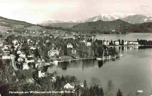 AK / Ansichtskarte  Poertschach_Woerthersee mit Hochobir