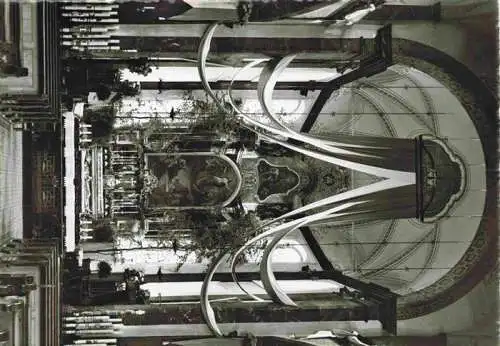 AK / Ansichtskarte  Sachseln_OW Inneres der Wallfahrtskirche im Festschmuck