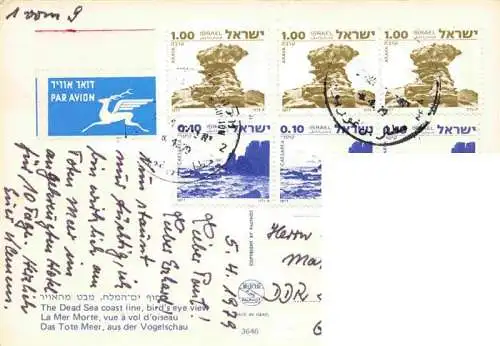 AK / Ansichtskarte 73965673 Dead_Sea_Totes_Meer_Israel Fliegeraufnahme