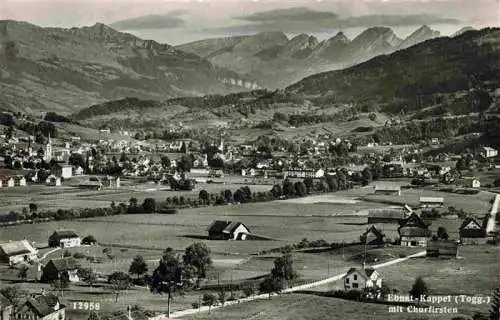 AK / Ansichtskarte  Ebnat-Kappel_SG Panorama Blick gegen die Churfirsten