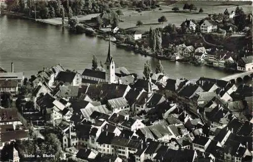 AK / Ansichtskarte  Stein_Rhein_Stein_am_Rhein_SH Panorama Altstadt Rhein