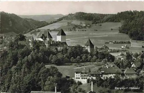 AK / Ansichtskarte  Burgdorf_BE Panorama Schloss