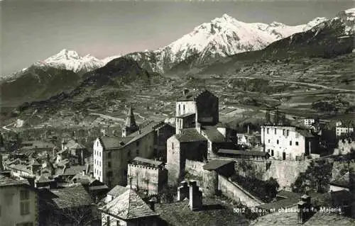 AK / Ansichtskarte  SION__Sitten_Seduno_VS Château de la Majorie