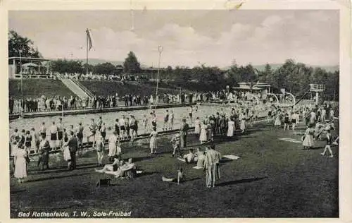 AK / Ansichtskarte  Bad_Rothenfelde Sole-Freibad Feldpost