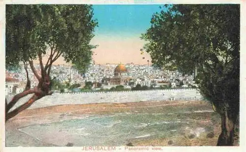 AK / Ansichtskarte  Jerusalem__Yerushalayim_Israel Panoramic view