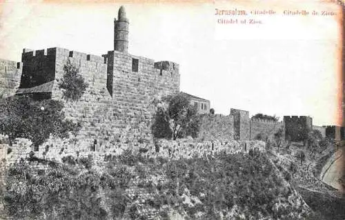 AK / Ansichtskarte 73965763 Jerusalem__Yerushalayim_Israel Citadelle de Zion