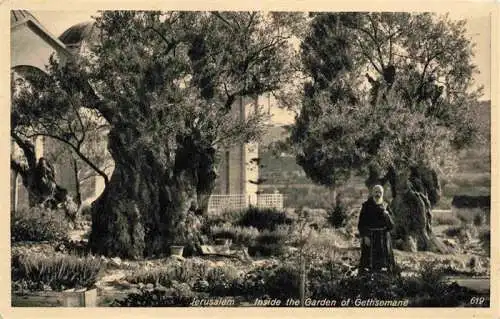 AK / Ansichtskarte 73965773 Jerusalem__Yerushalayim_Israel Inside the Garden of Gethsemane