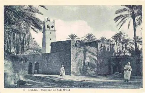 AK / Ansichtskarte  Biskra_Algerie Mosquée de Sidi M'Cid