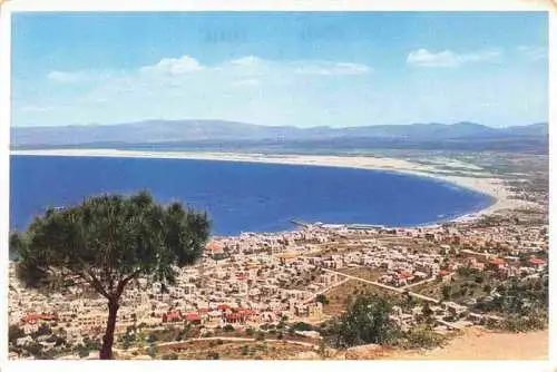 AK / Ansichtskarte  Haifa_Israel Panorama view from Mount Carmel Town and bay Mountains of Galilee