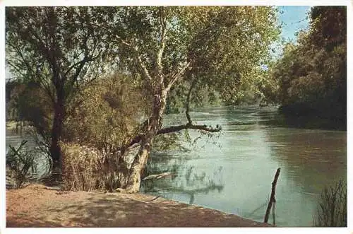 AK / Ansichtskarte  Jordan_Israel The Jordan at the place of the Baptism of Christ