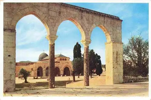 AK / Ansichtskarte  Jerusalem__Yerushalayim_Israel Aksâ Mosque from north-east