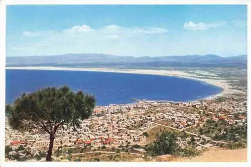 AK / Ansichtskarte  Haifa_Israel Panorama view form Mount Carmel Town and bay Mountains of Galilee