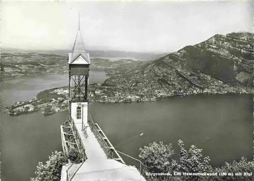 AK / Ansichtskarte  Buergenstock_Vierwaldstaettersee_NW Lift Hammetschwand mit Rigi