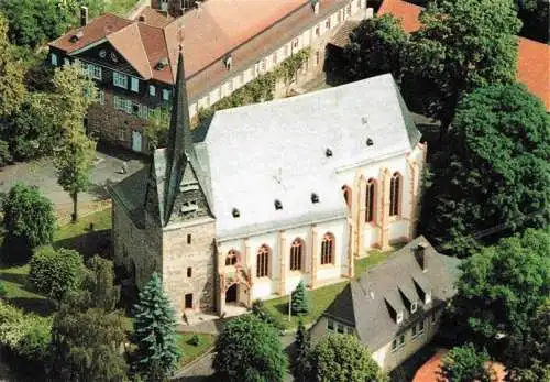 AK / Ansichtskarte  Ortenberg_Hessen Ev Marienkirche Fliegeraufnahme