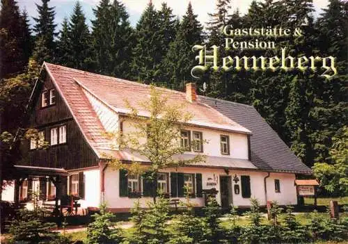 AK / Ansichtskarte  Henneberg_Meiningen Gaststaette Pension Henneberg