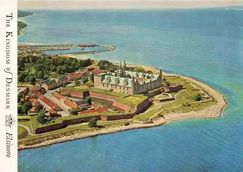 AK / Ansichtskarte  Helsingor_DK Kronborg Castle Fliegeraufnahme