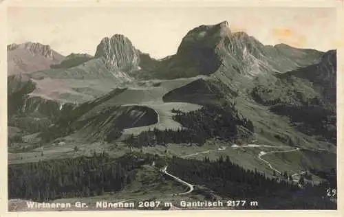 AK / Ansichtskarte  Rueeggisberg_BE Panorama Wirtneren Grosser Nuenenen Gantrisch Alpenpanorama