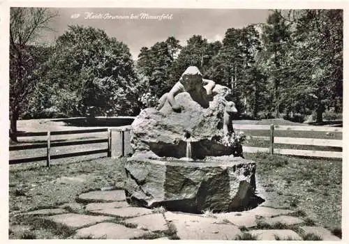 AK / Ansichtskarte  Maienfeld_Mayenfeld_GR Heidi-Brunnen