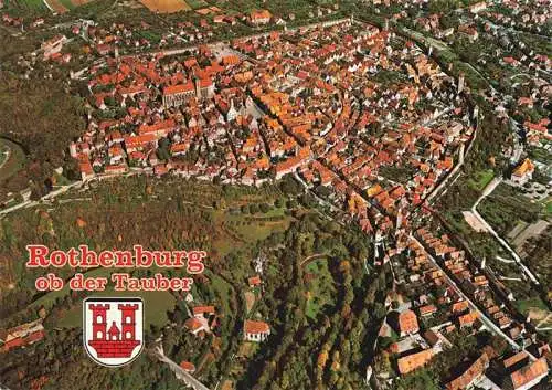 AK / Ansichtskarte  ROTHENBURG___TAUBER Fliegeraufnahme