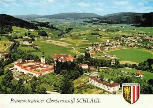 AK / Ansichtskarte  Schlaegl_Oberoesterreich_AT Praemonstratenser-Chorherrenstift