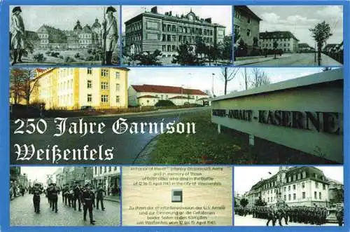 AK / Ansichtskarte 73966071 Weissenfels_Saale Sonderausstellung des Stadtmuseums 250 Jahre Garnisonsstadt Weissenfels