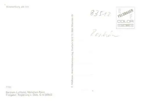 AK / Ansichtskarte  Wasserburg_Inn Fliegeraufnahme