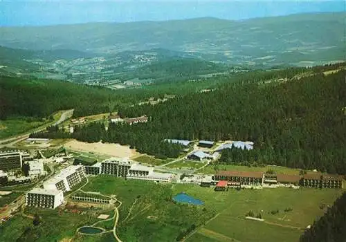 AK / Ansichtskarte  St_Englmar Hotel Haus Berghof Fliegeraufnahme