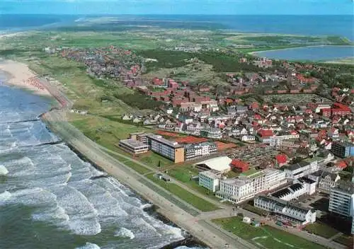 AK / Ansichtskarte 73966128 NORDERNEY_Nordseebad Strandhotel Georgshoehe Kurklinik und Nordstrand