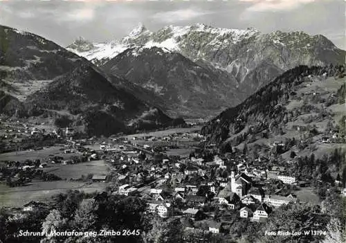 AK / Ansichtskarte  Schruns_Vorarlberg im Montafon mit Zimba