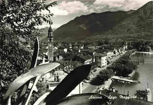 AK / Ansichtskarte  Ascona_Lago_Maggiore_TI Stadtansicht