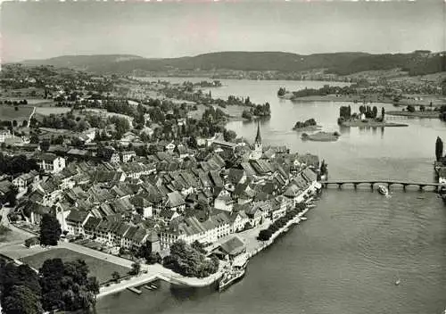 AK / Ansichtskarte  Stein_Rhein_Stein_am_Rhein_SH Fliegeraufnahme