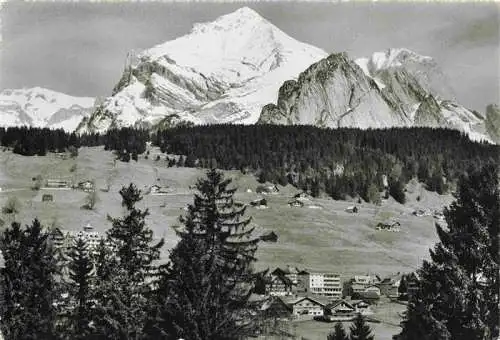AK / Ansichtskarte  Schafberg_Wildhaus Hotel Toggenburg mit Saentis