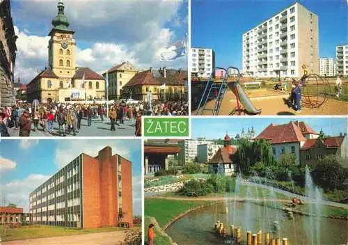 AK / Ansichtskarte 73966193 Zatec_Saaz_CZ Mestska pamatkova rezervace Svetozname centrum chmelarske oblasti
