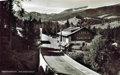 AK / Ansichtskarte  WALSERSCHANZ_Kleinwalsertal_AT Grenzgasthof