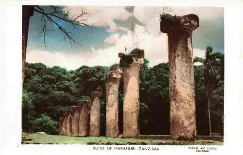 AK / Ansichtskarte  Zanzibar_Sansibar_Tanzania Ruins of Marahubi