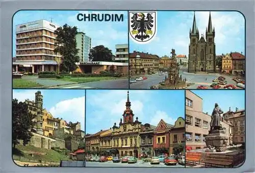 AK / Ansichtskarte 73966228 Chrudim_Crudim_Schumberg_CZ na starsim hradisti kolem zalozene kralovske mesto se souborem zajimavych pamatek