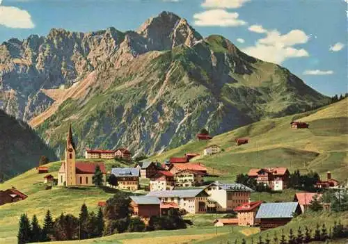 AK / Ansichtskarte 73966233 Hirschegg_Kleinwalsertal_Vorarlberg_AT mit Widderstein