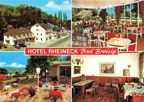 AK / Ansichtskarte  Bad_Breisig Hotel Rheineck Gastraeume Terrasse