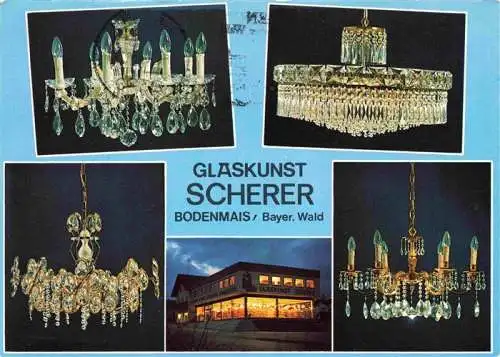 AK / Ansichtskarte 73966268 Bodenmais Glaskunst Scherer Kronleuchter Bleikristall Schmuck aus eigener Fertigung