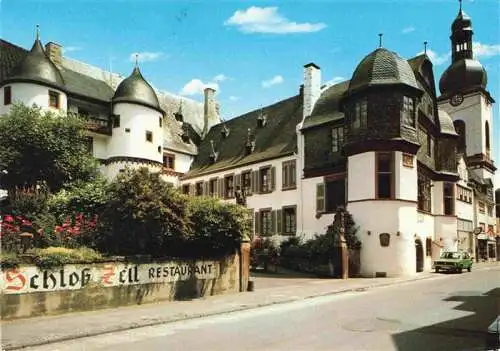 AK / Ansichtskarte  Zell_Mosel_Rheinland-Pfalz Schloss Zell Restaurant