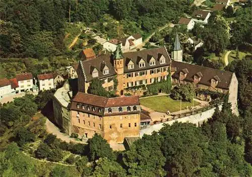 AK / Ansichtskarte 73966287 Schoenberg_Bensheim_Hessen Fliegeraufnahme Schloss Schoenberg